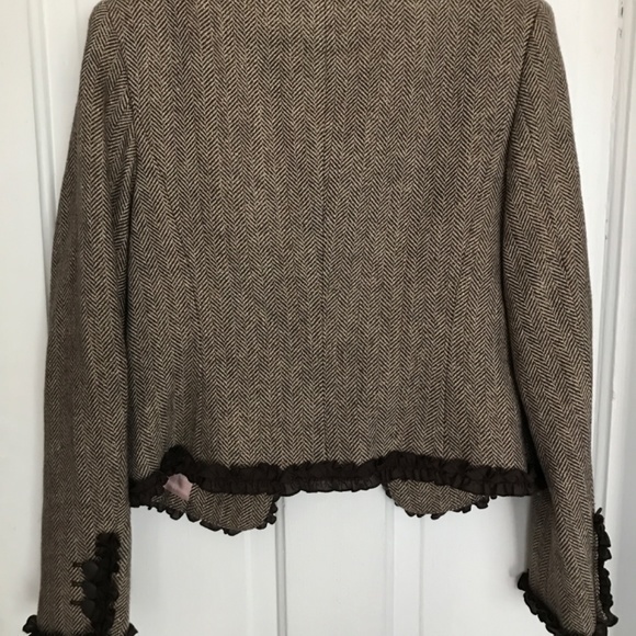 Tweed Dress Jacket Victoria’s Secret with Pink Satin Lining NWT - Picture 2 of 4